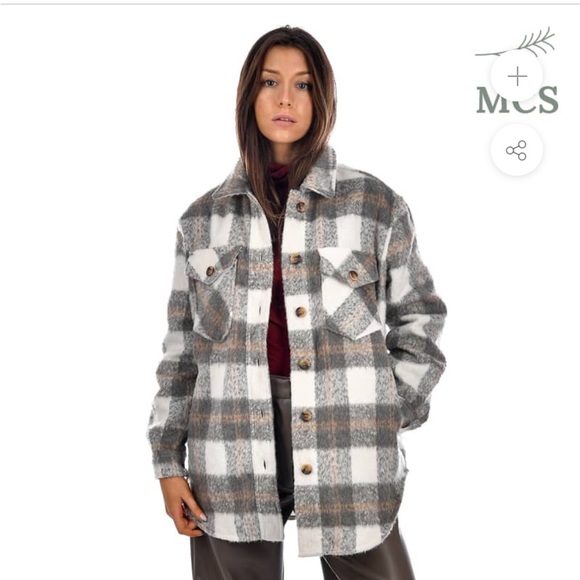 Plaid Shacket - Picture 4 of 4